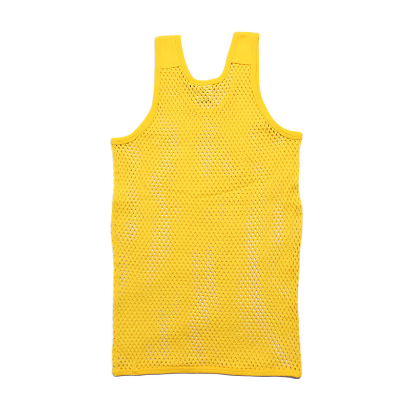 MESH TANK TOP -YELLOW-