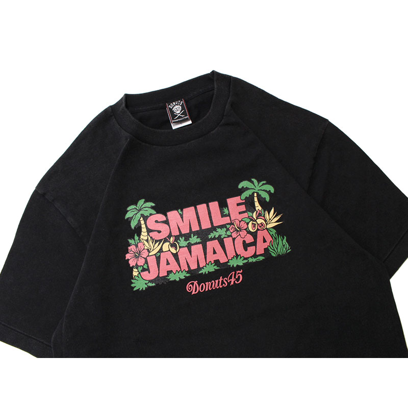 SMILE JAMAICA FADE WASH T-SHIRT