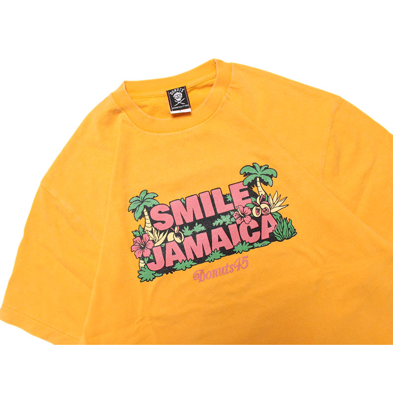 SMILE JAMAICA FADE WASH T-SHIRT