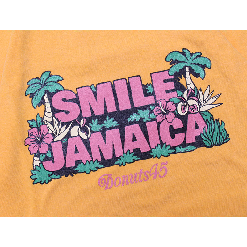 SMILE JAMAICA FADE WASH T-SHIRT