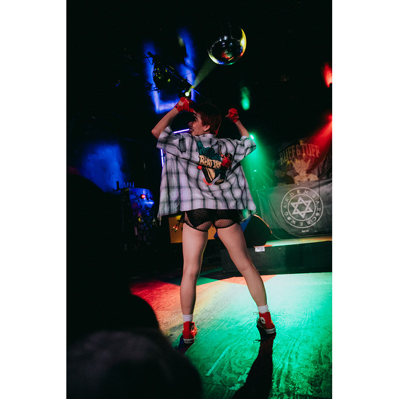 PLAID OPEN COLLAR SHIRT