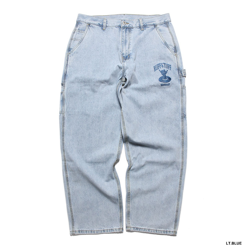 DENIM PAINTER PANTS