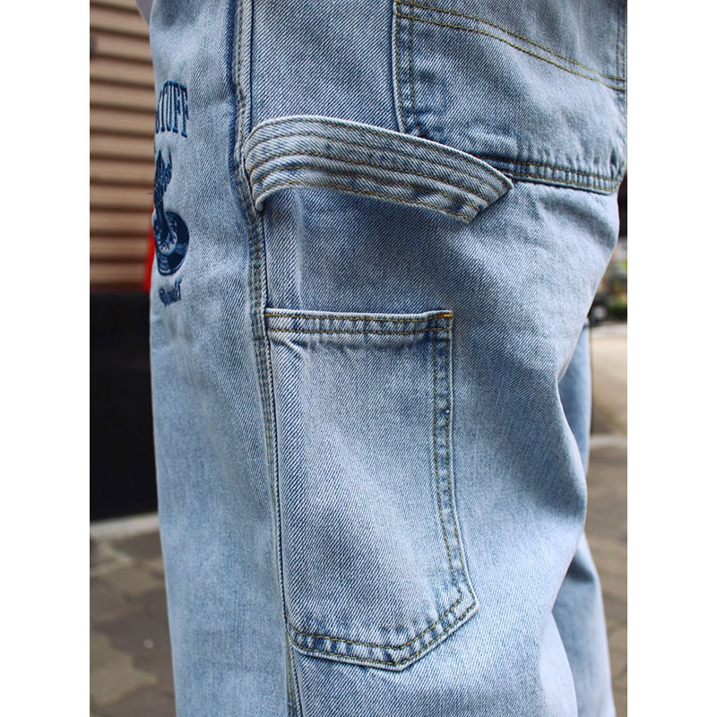 DENIM PAINTER PANTS