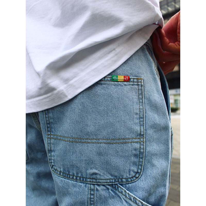 DENIM PAINTER PANTS