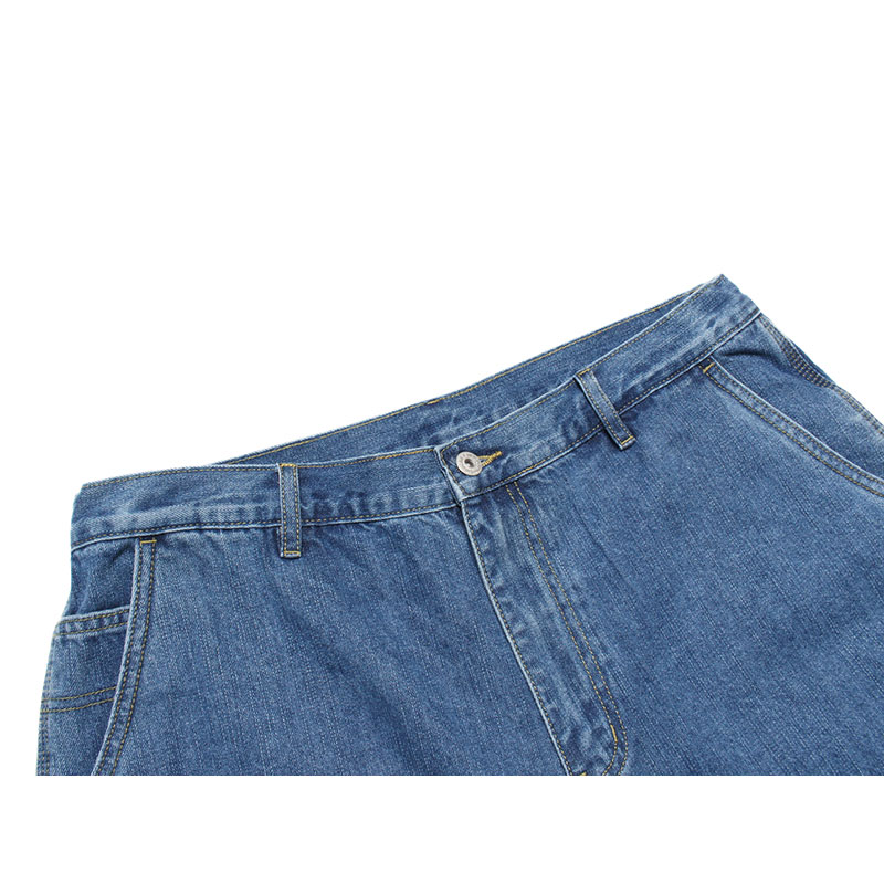 DENIM PAINTER SHORTS