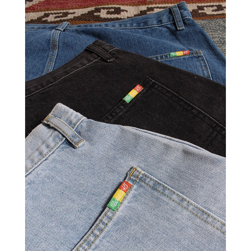 DENIM PAINTER SHORTS