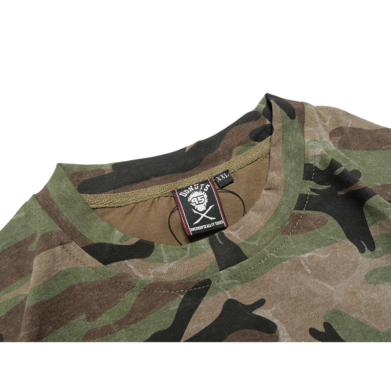 RUFF&TUFF CAMO T-SHIRT -GREEN-