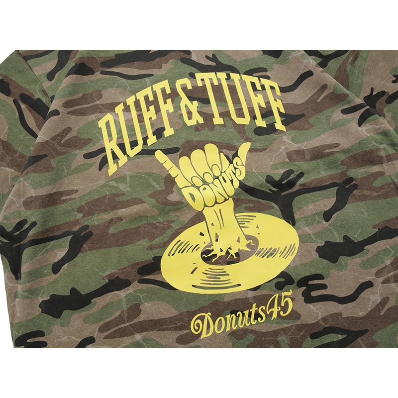 RUFF&TUFF CAMO T-SHIRT -GREEN-
