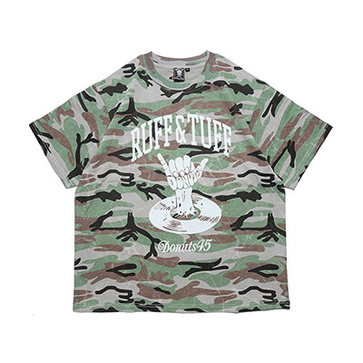 RUFF&TUFF CAMO T-SHIRT -GREY-