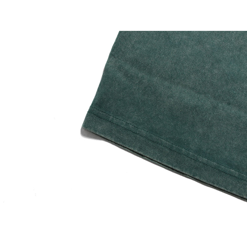 BS PIGMENT L/S T-SHIRT -GREEN-
