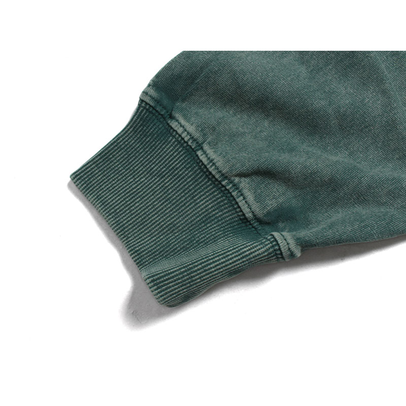 BS PIGMENT L/S T-SHIRT -GREEN-