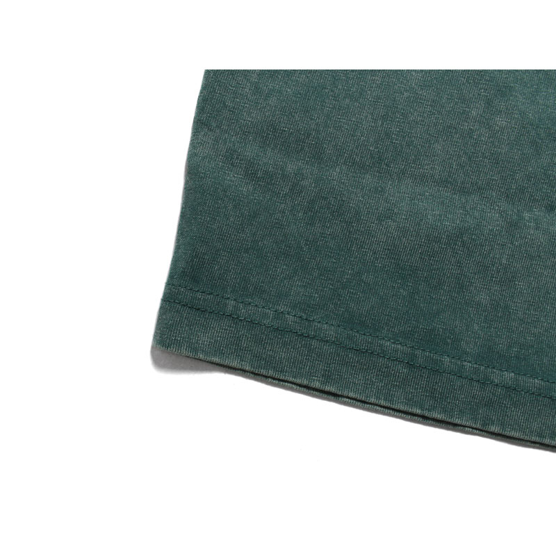 BS PIGMENT L/S T-SHIRT -GREEN-