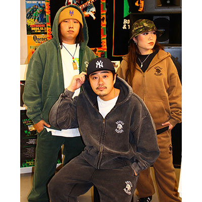 BS PIGMENT PANTS -GREEN-