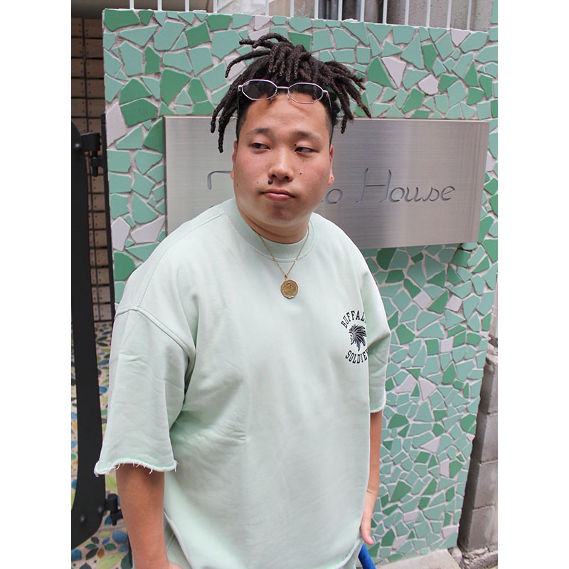 BS PIGMENT S/S SWEAT
