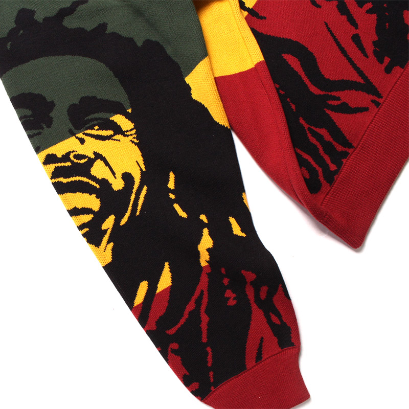 BOB MARLEY FACE JACQUARD KNIT