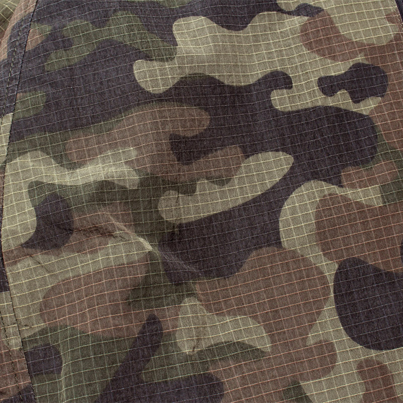 CAMO NYLON TRACK JACKET