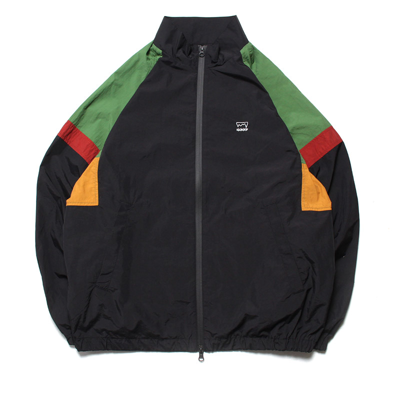 RASTA NYLON TRACK JACKET