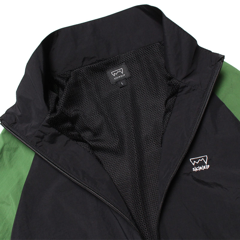 RASTA NYLON TRACK JACKET
