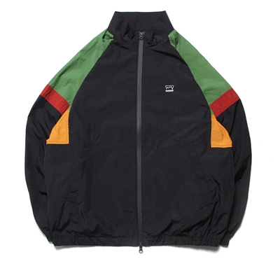 RASTA NYLON TRACK JACKET