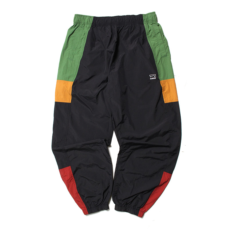 RASTA NYLON TRACK PANTS