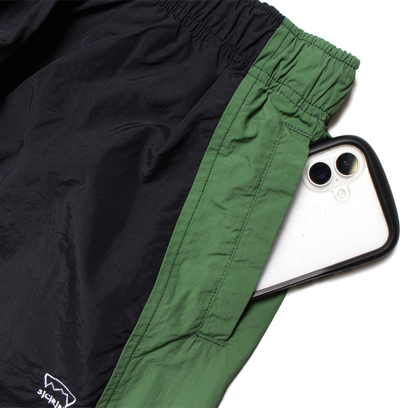 RASTA NYLON TRACK PANTS
