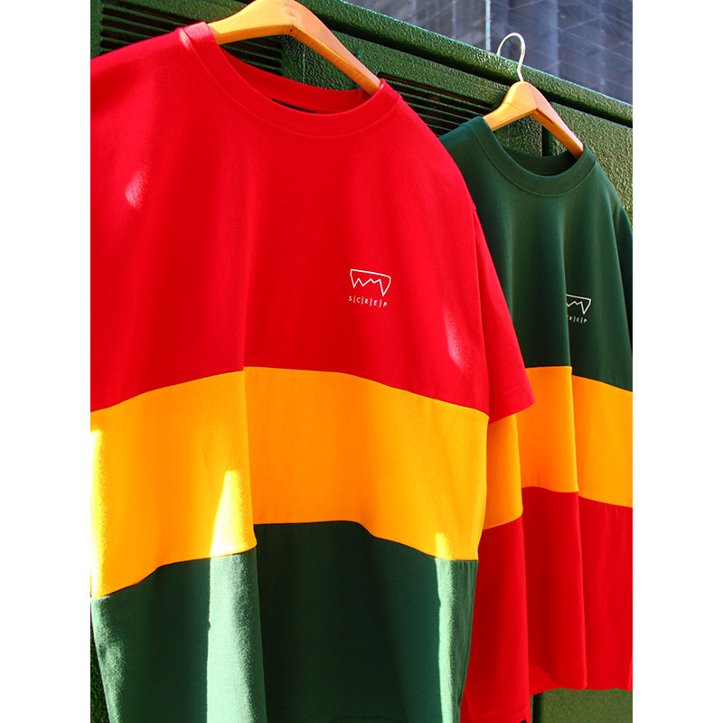 GRAPPLE RASTA T-SHIRT -MULTI2-