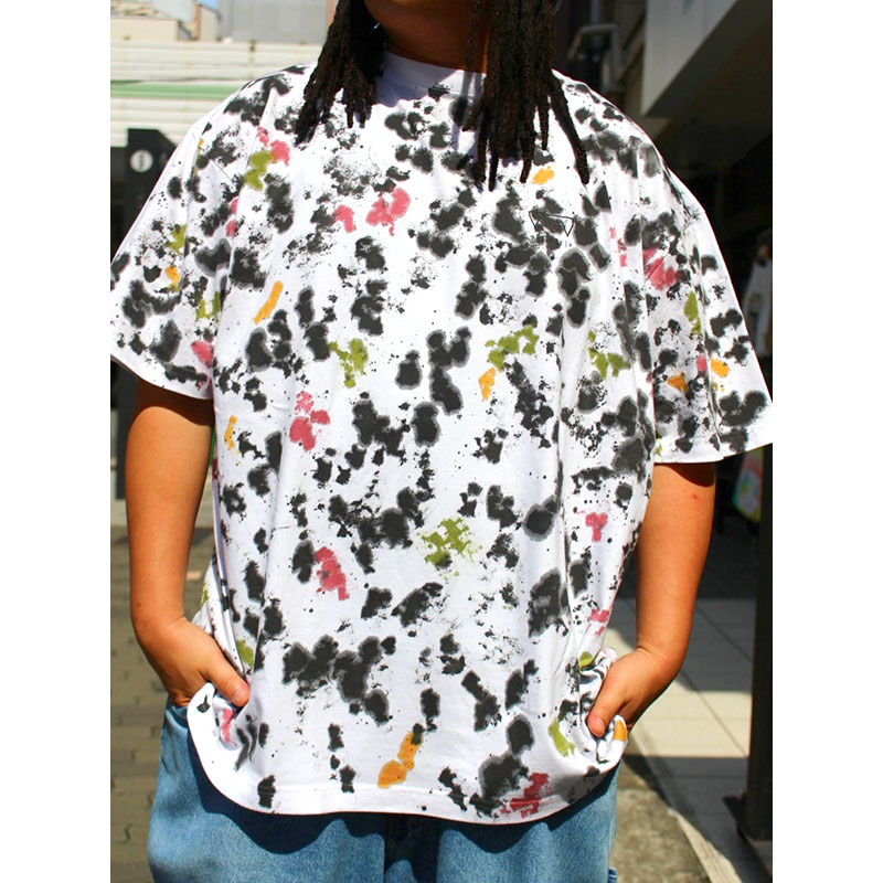 GRAPPLE TIE-DYE T-SHIRT -MULTI-
