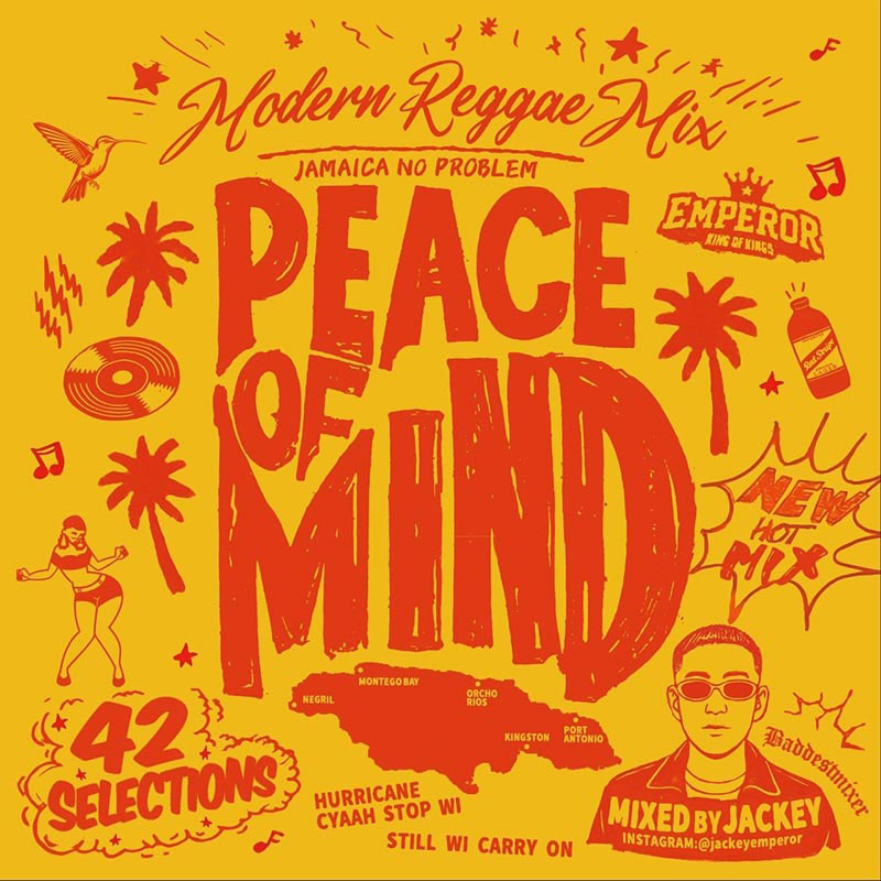 【CD】PEACE OF MIND -MODERN REGGAE MIX- -Mixed by JACKEY from EMPEROR-