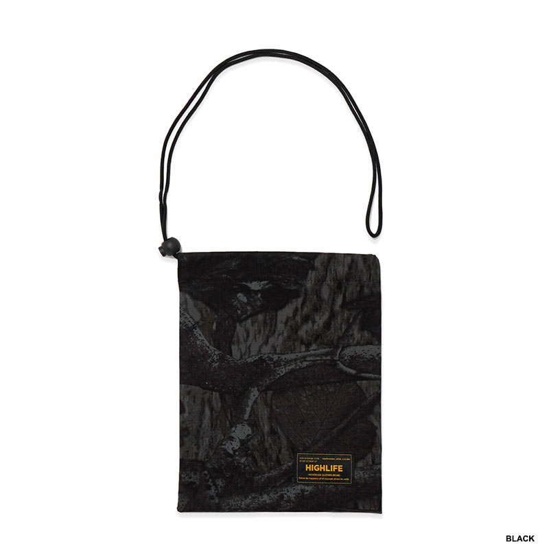 Tree Camo Kinchaku Pouch