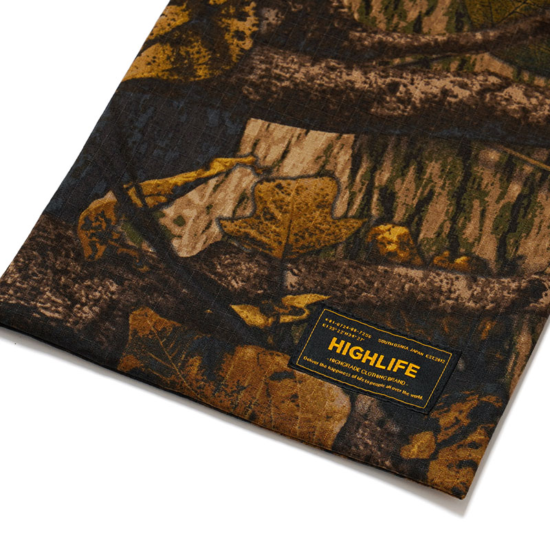 Tree Camo Kinchaku Pouch