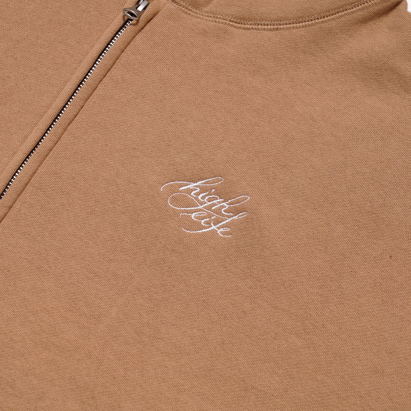 CURSIVE ZIP HOODIE