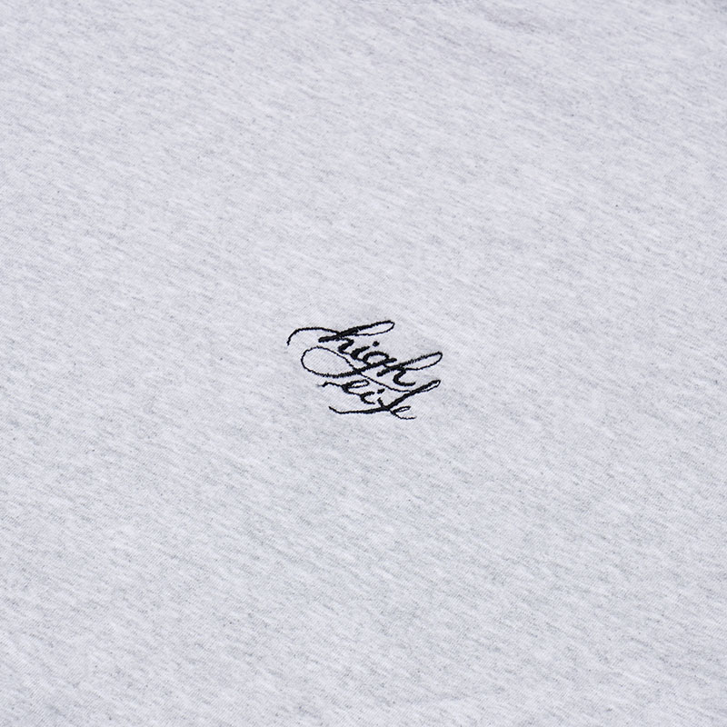 Cursive Garment-Dye L/S Tee