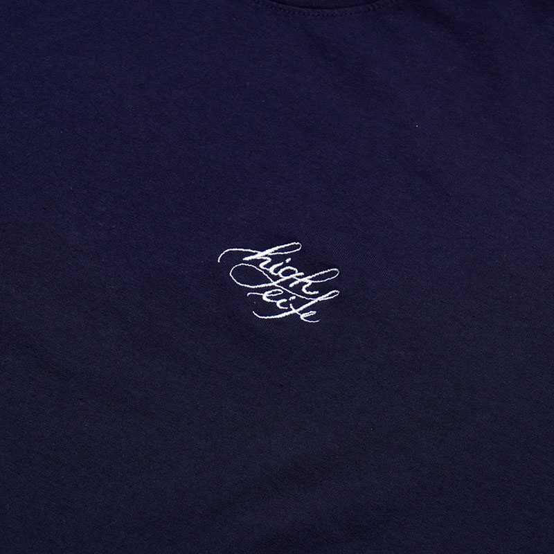 Cursive Garment-Dye L/S Tee