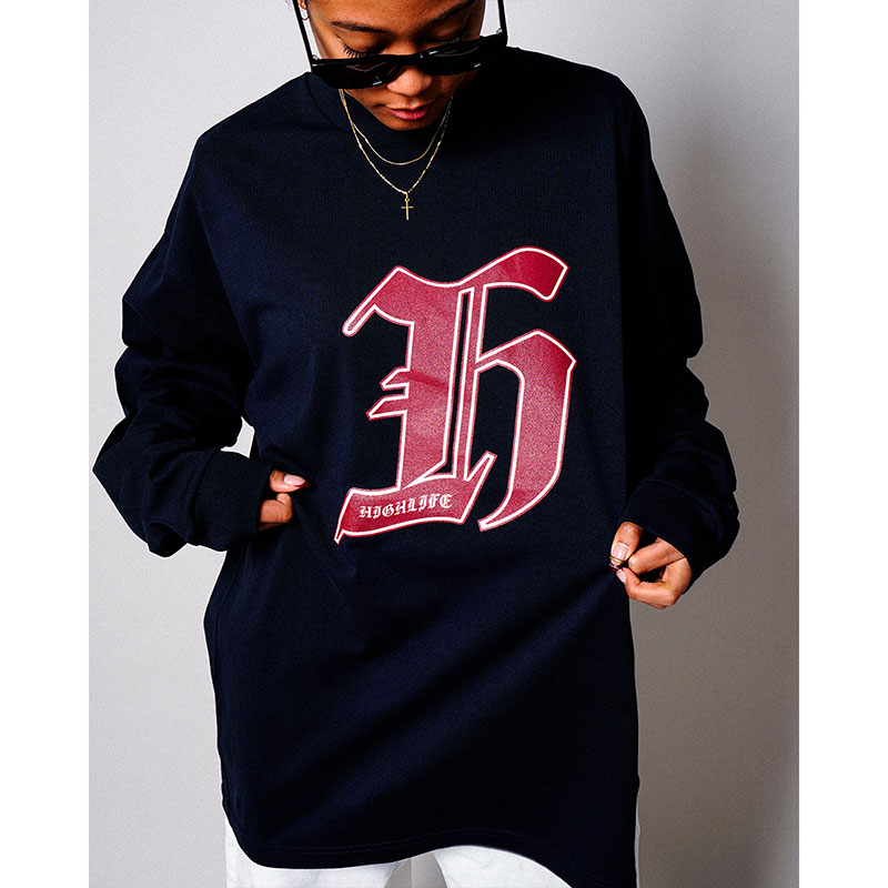 Old English L/S Tee