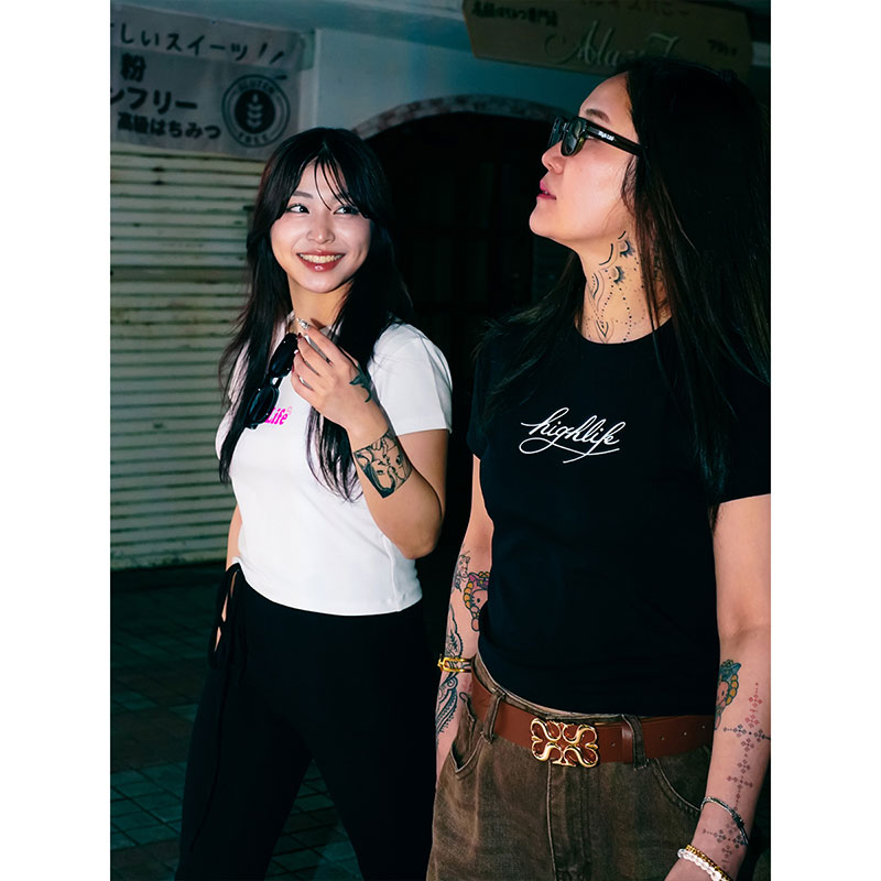 Script Baby Tee