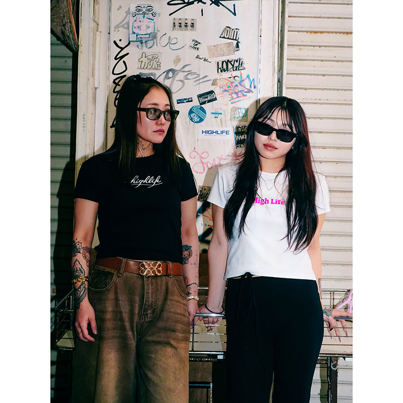 Script Baby Tee
