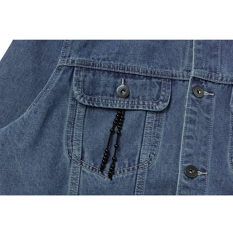 WEAR THE VIBES DENIM JACKET