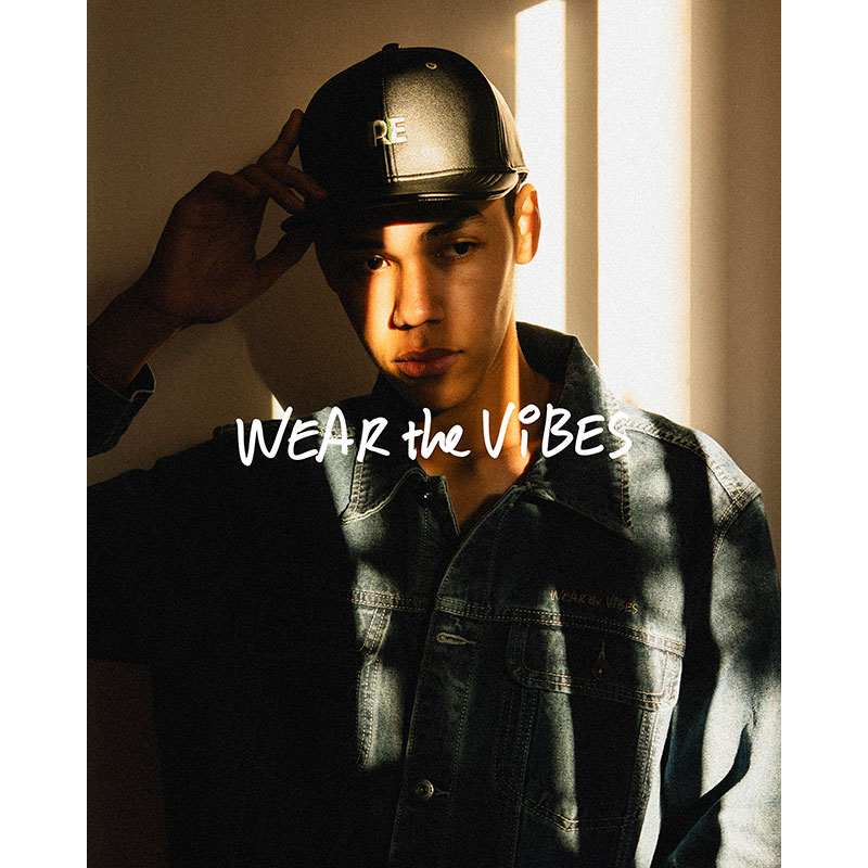 WEAR THE VIBES DENIM JACKET