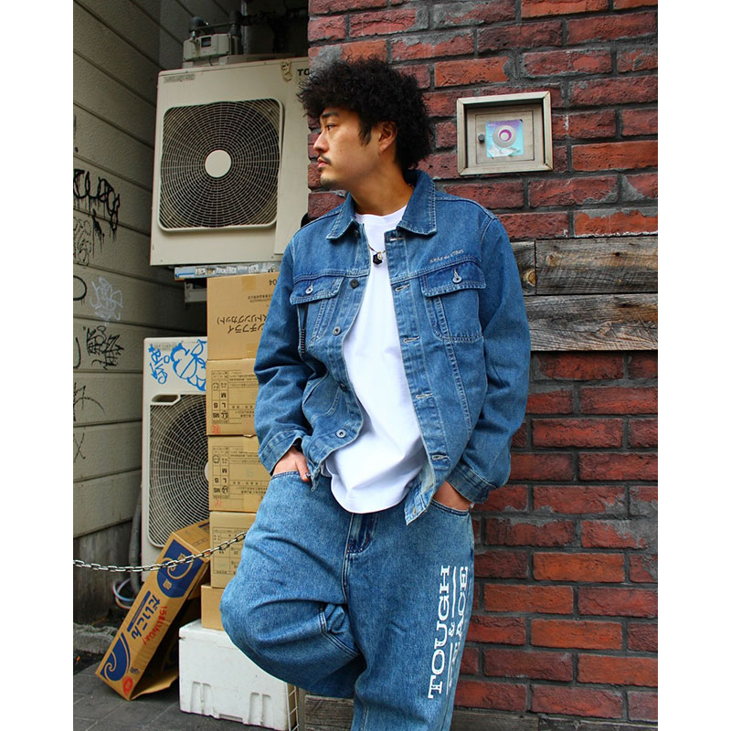 WEAR THE VIBES DENIM JACKET