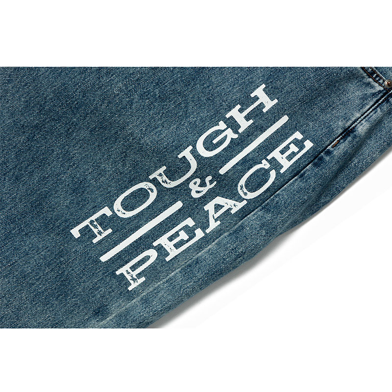 TOUGH&PEACE DENIM PANTS