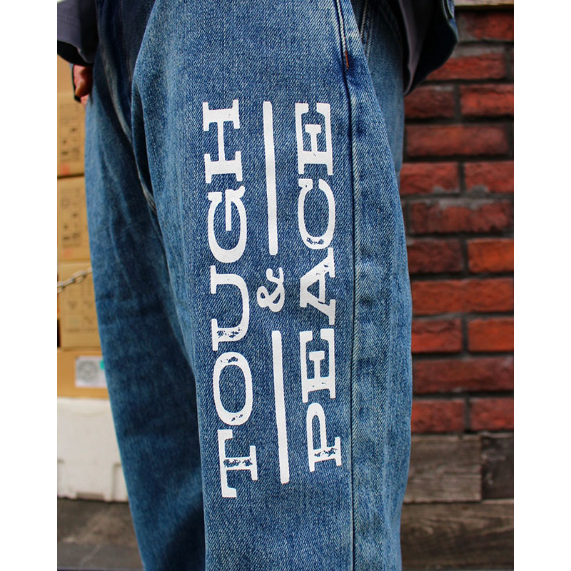 TOUGH&PEACE DENIM PANTS