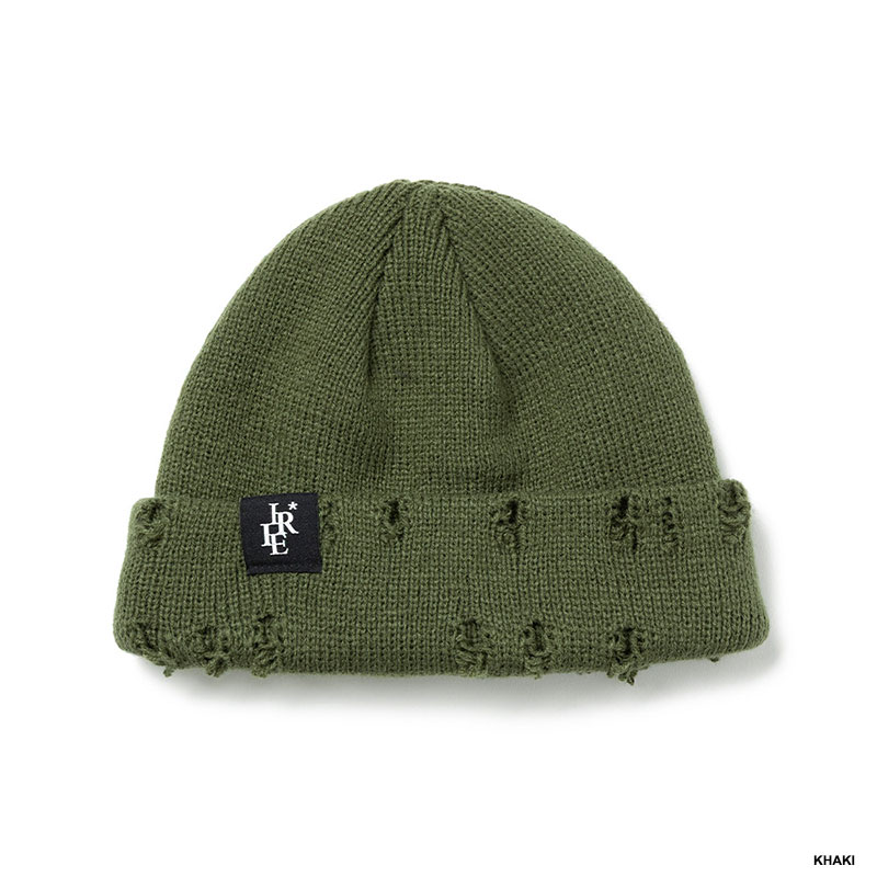 RIPPED KNIT CAP