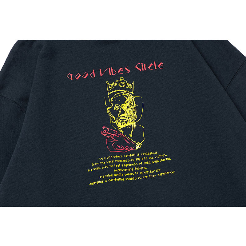 POW KING LIVE ART HOODIE