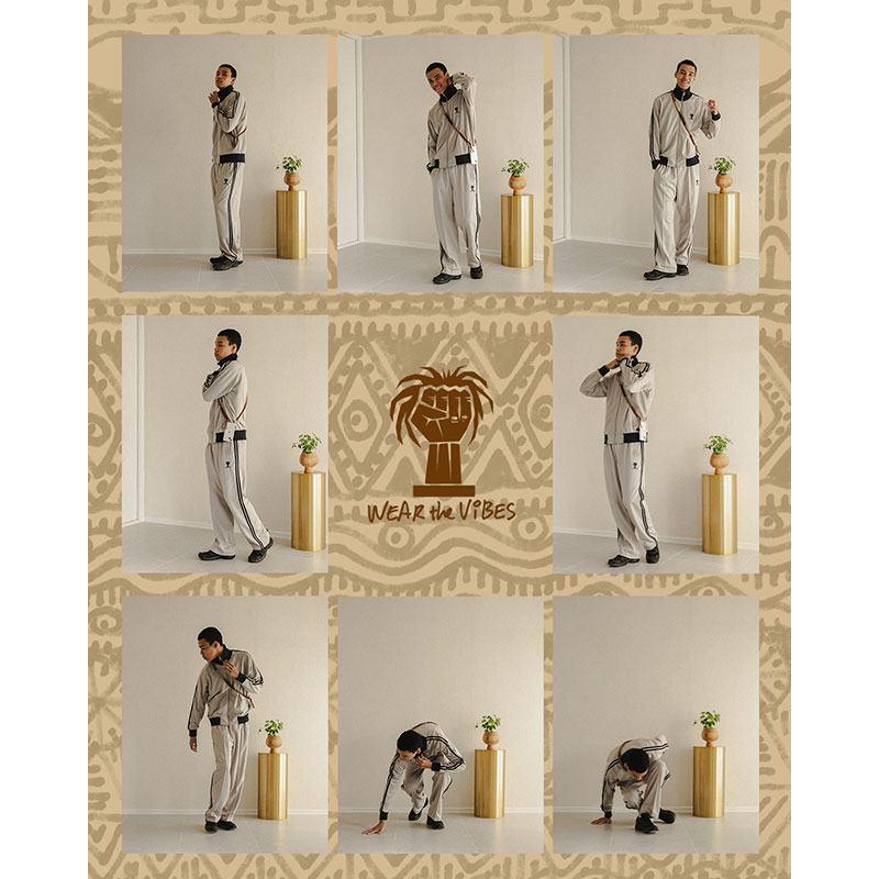 WEAR THE VIBES TRACK PANTS