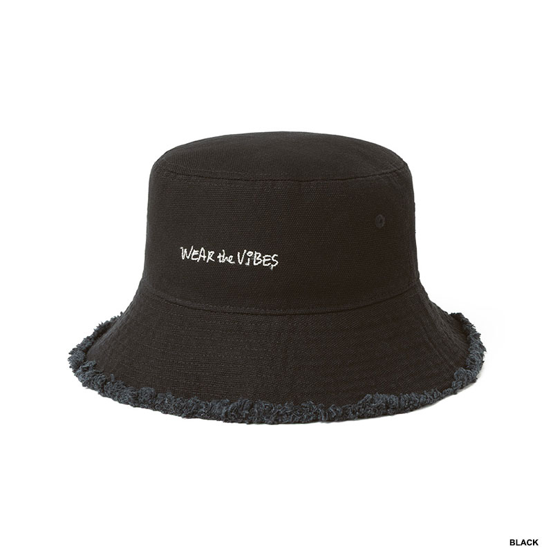 WEAR THE VIBES CANVAS BUCKET HAT