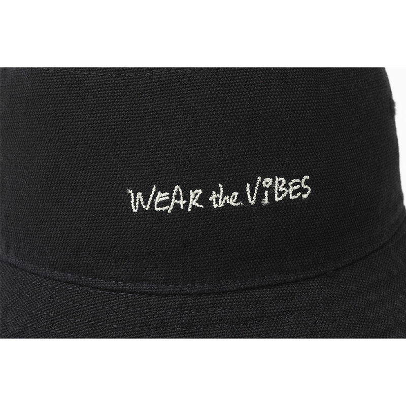 WEAR THE VIBES CANVAS BUCKET HAT