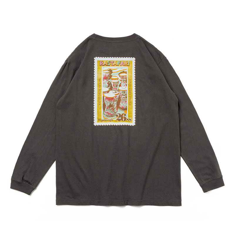 RIDDIM STAMP L/S TEE