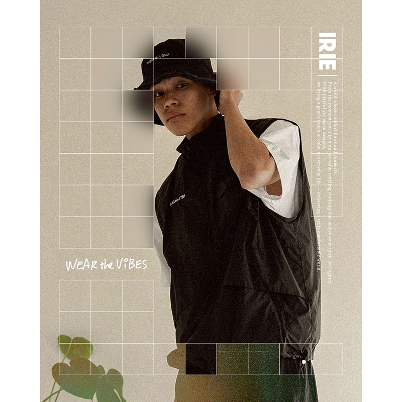 WEAR THE VIBES UTILITY VEST