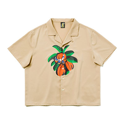 ACKEE OPEN COLLARED SHIRT
