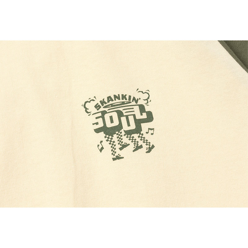 SKANKIN SOUL RAGLAN TEE